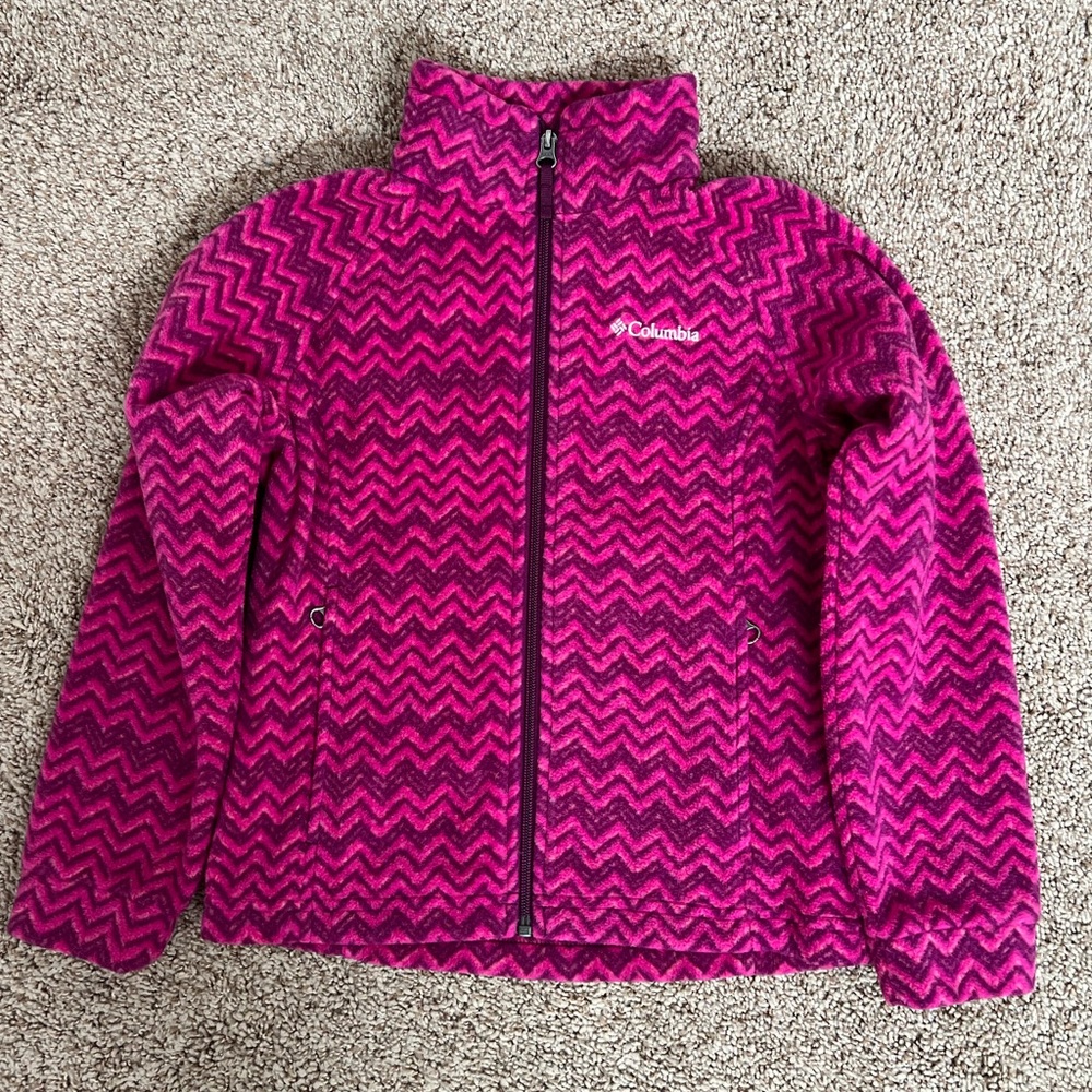 💗Girls Columbia Fleece Jacket💜